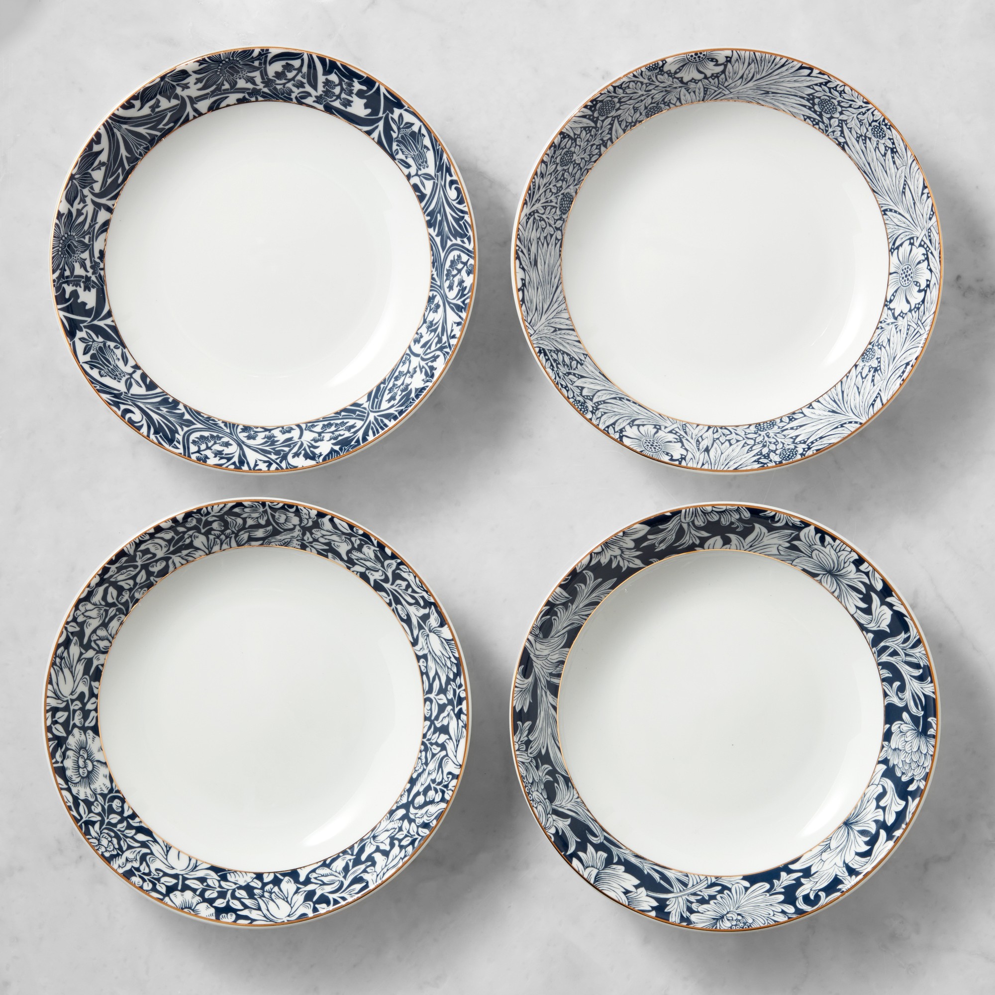 Morris & Co. x Williams Sonoma Bluebell Pasta Bowls