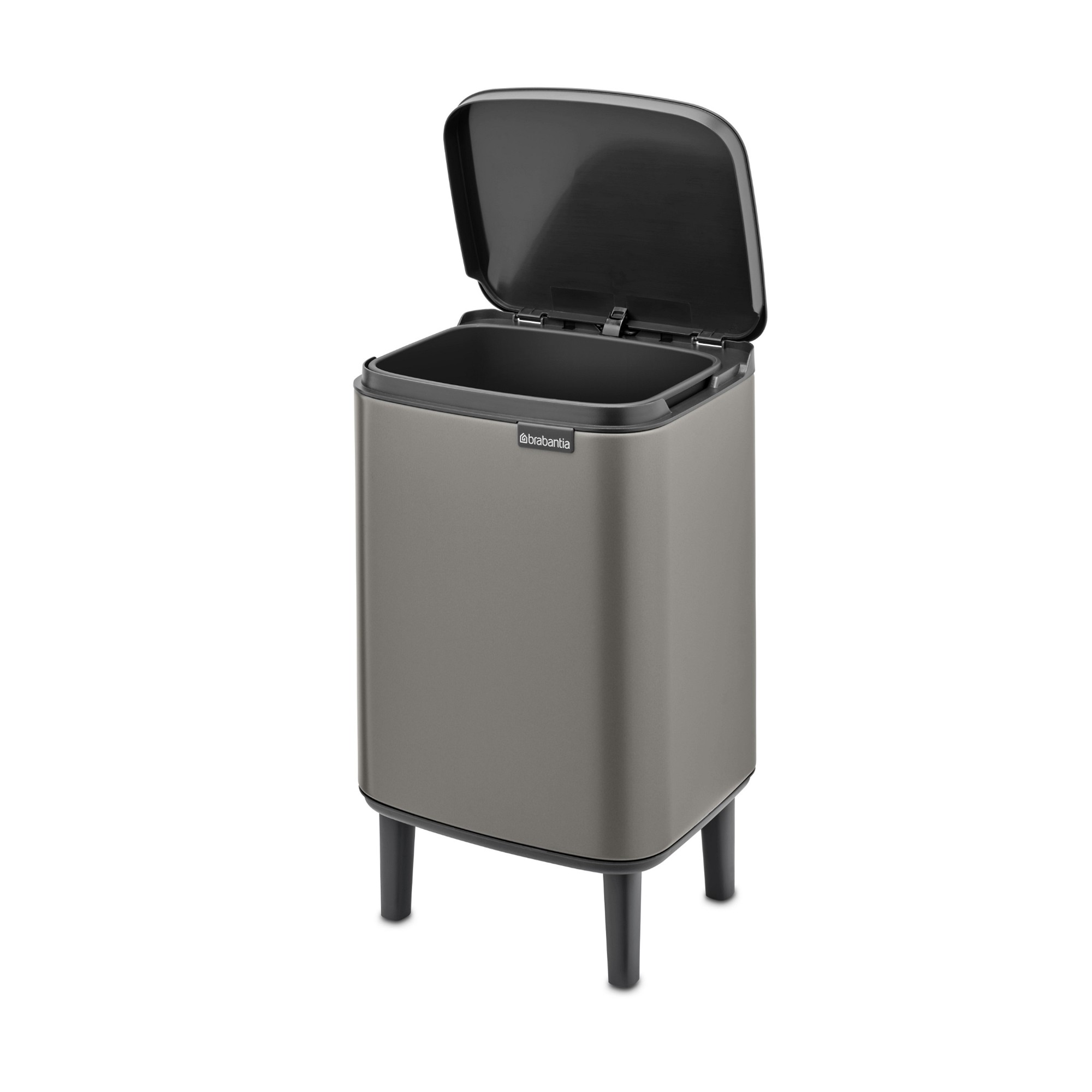 Brabantia Bo Hi Single Compartment Trash Can, 1.8-Gallon