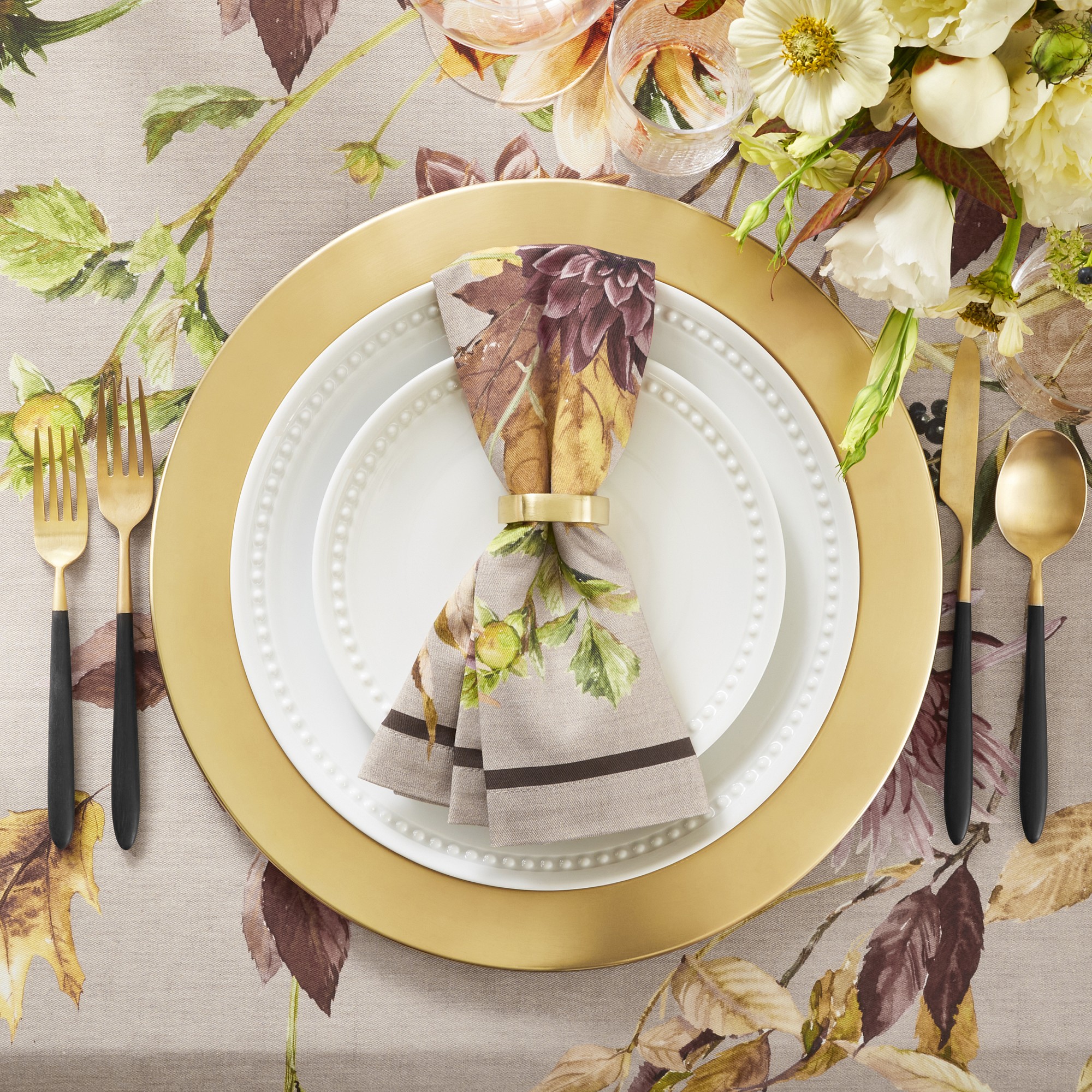 Pillivuyt Beaded Coupe Salad Plates