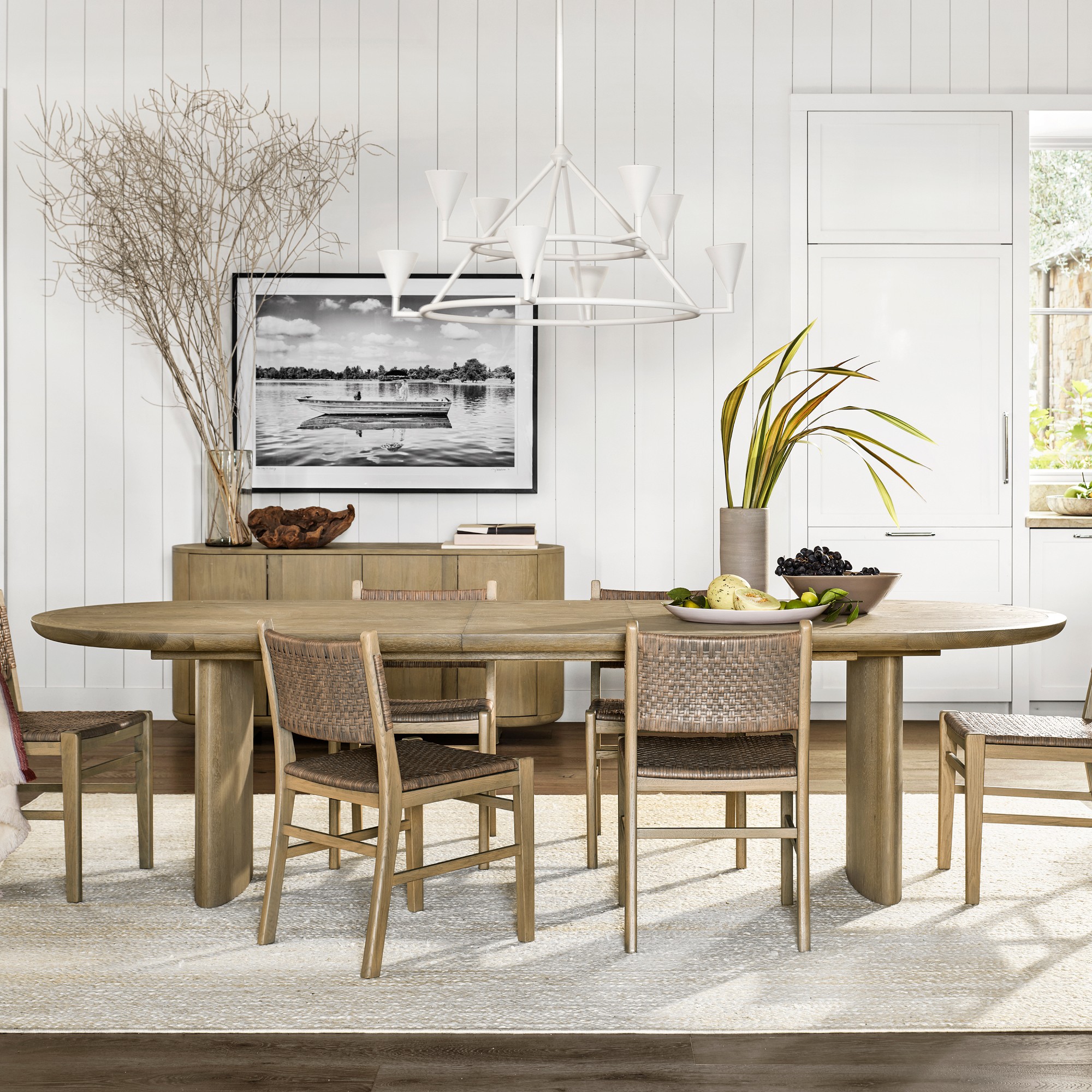 Radius Extendable Oval Dining Table (72-114)
