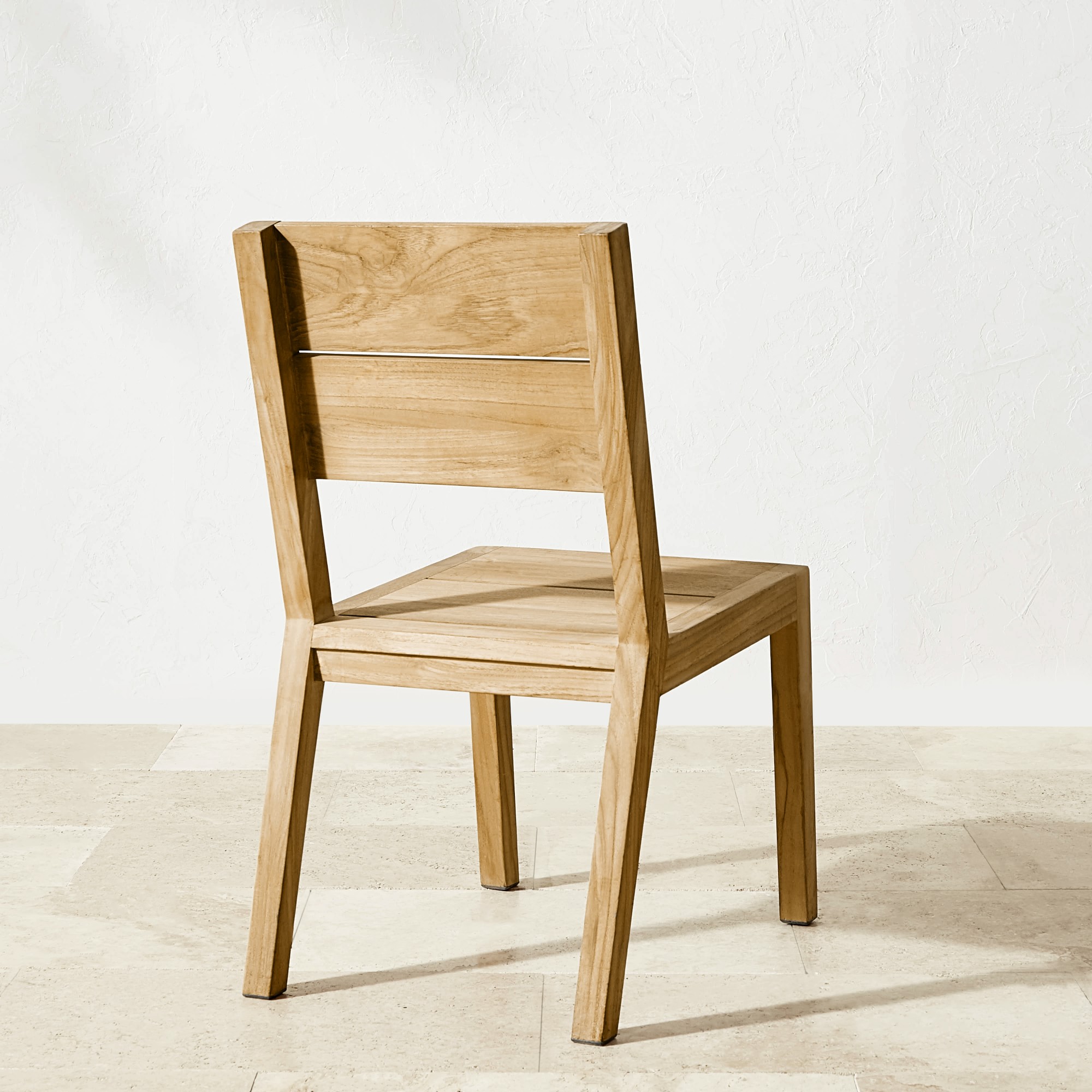 Larnaca Outdoor Teak Dining Side Chair