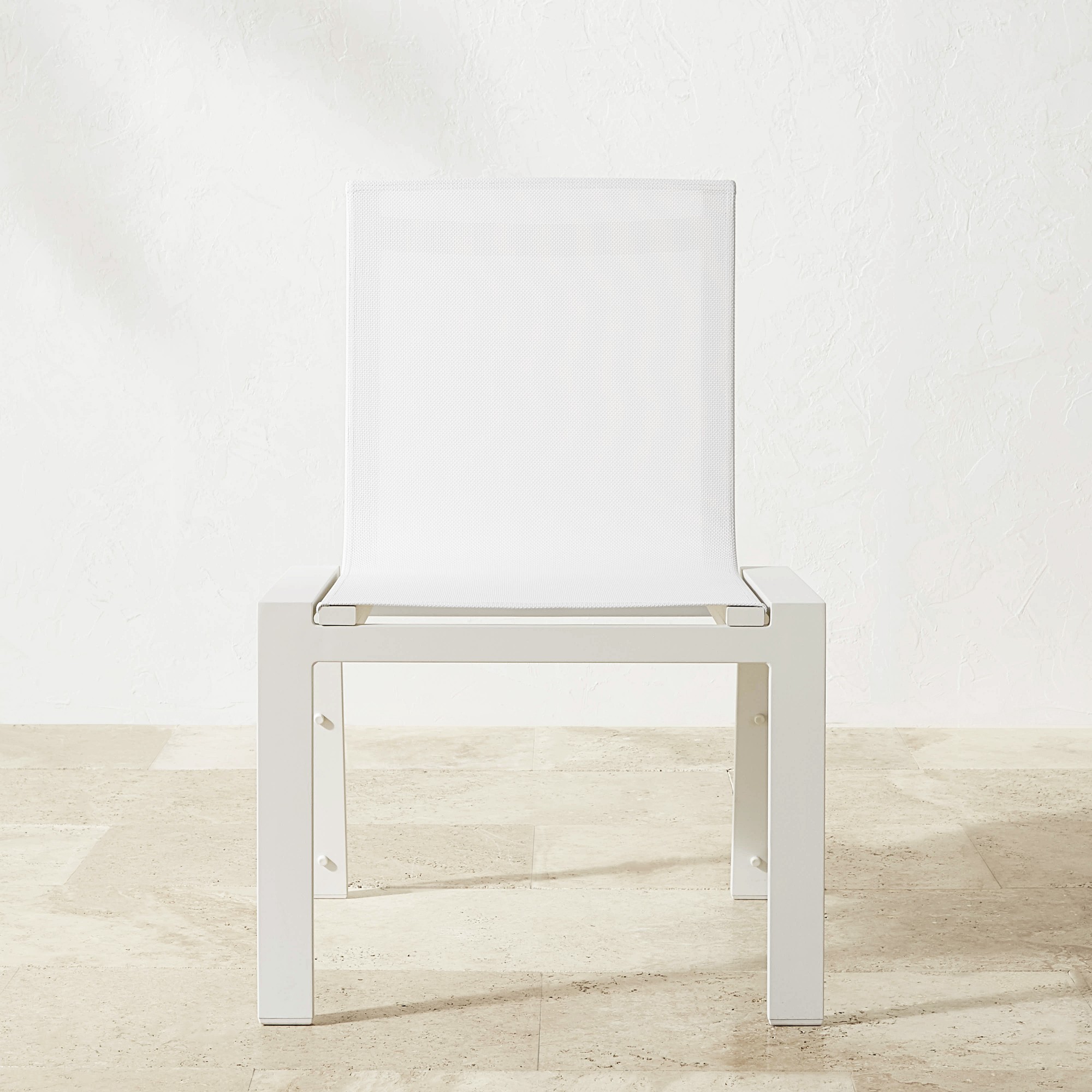 Santa Barbara Outdoor Metal Dining Side Chair