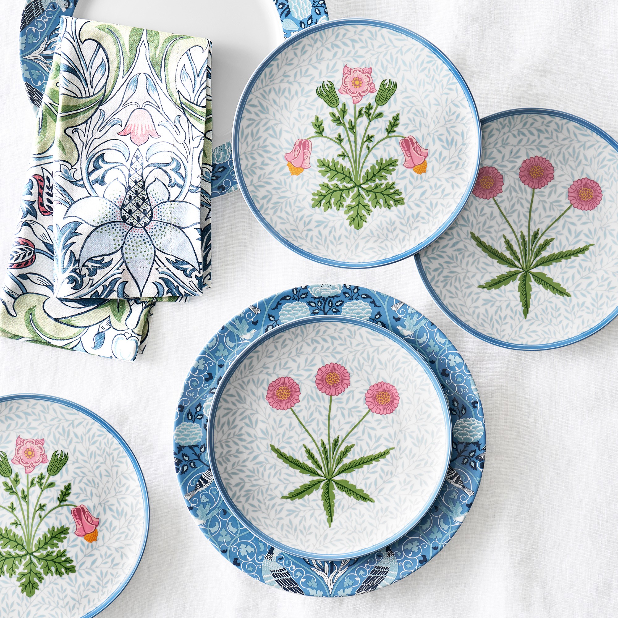 Morris & Co. x Williams Sonoma Severne Napkins, Set of 4