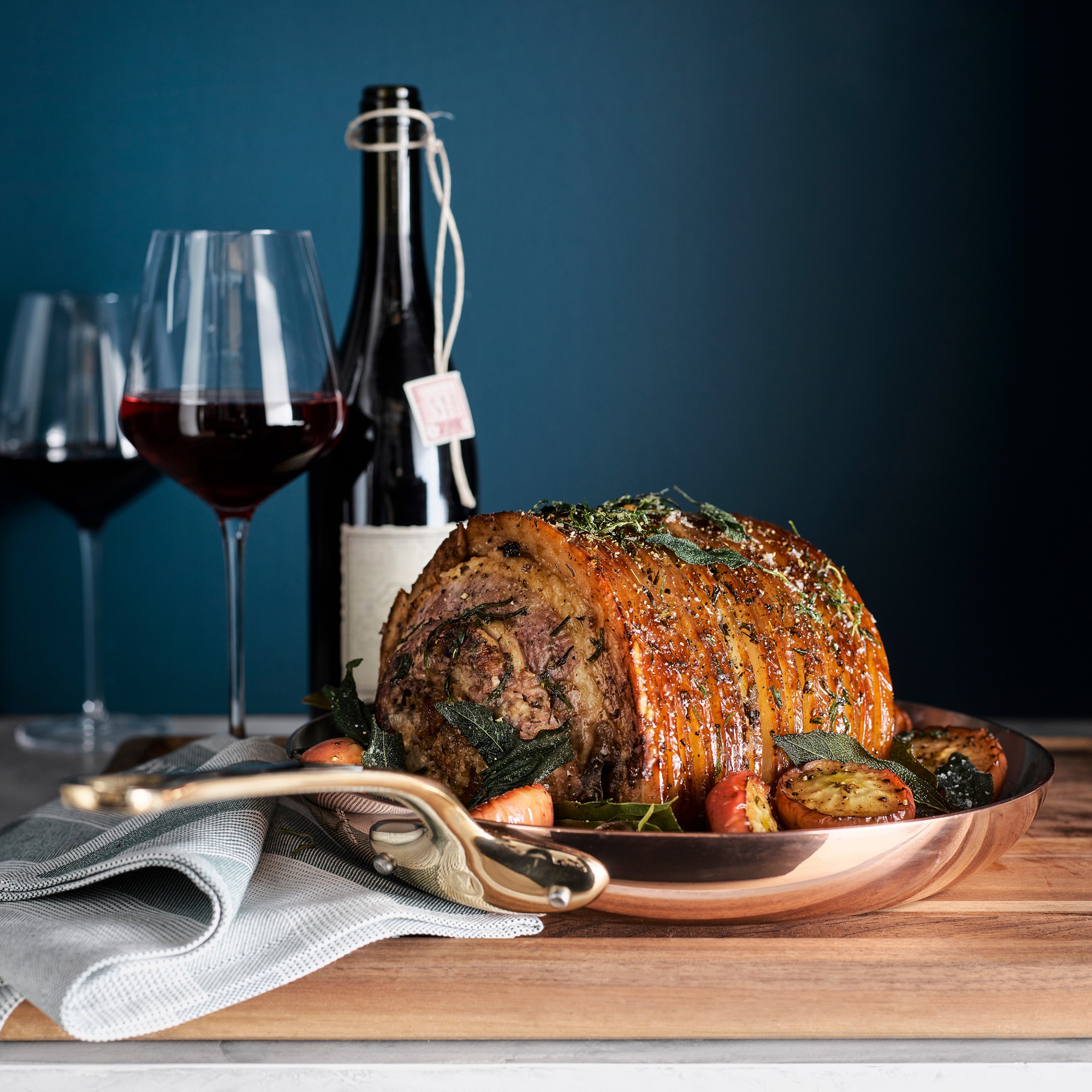 Mauviel M'250B Copper Fry Pan Set 8 & 10