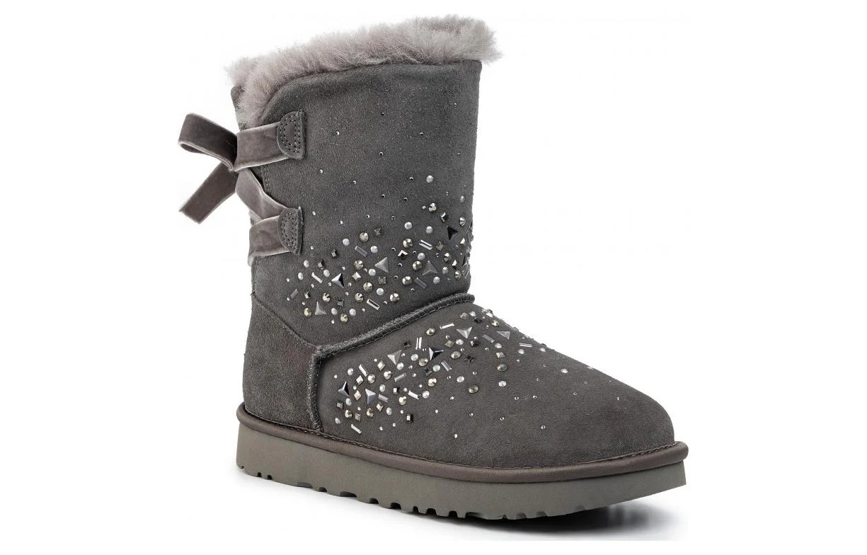 (WMNS) UGG Classic Galaxy Bling Short Boots 'Grey' 1103798CHRC