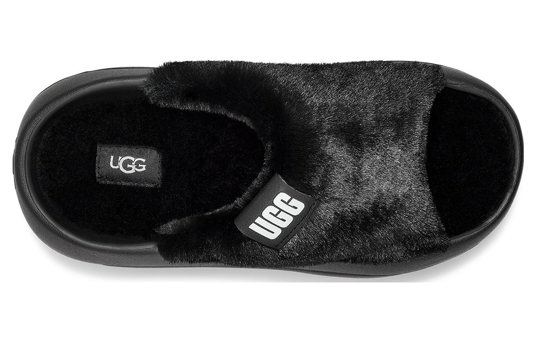 (WMNS) UGG FoamO UGGplush Slide 'Black' 1143849-BLK