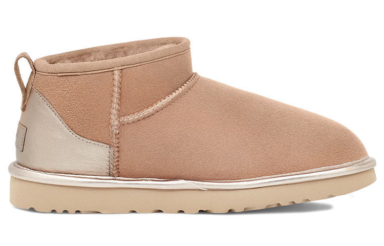 (WMNS) UGG Classic Ultra Mini Shine 'Beech Wood' 1123634-BCHW