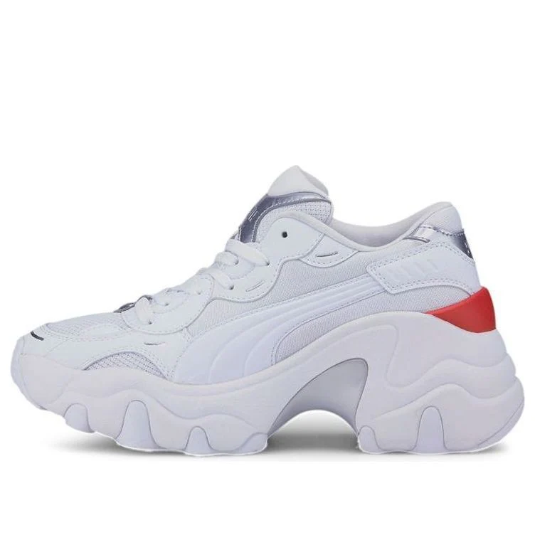 (WMNS) PUMA Pulsar Wedge 'Tech Glam - White' 373939-01