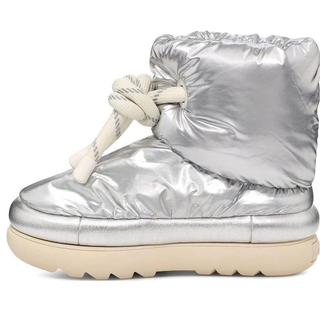 (WMNS) UGG Classic Maxi Short Boot 'Metallic Silver' 1135153-MSLV