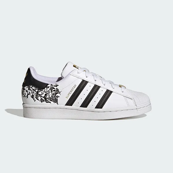 SUPERSTAR BLACK FLOWER EMBROIDERY