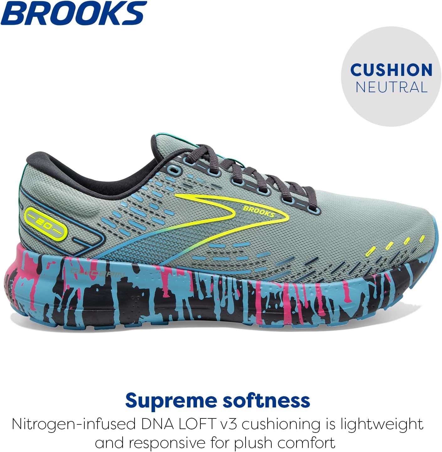 Brooks Women's Glycerin 20 Neutral Running Shoe