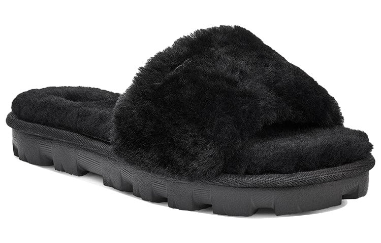 (WMNS) UGG Cozette Slide Black Slippers 1100892-BLK
