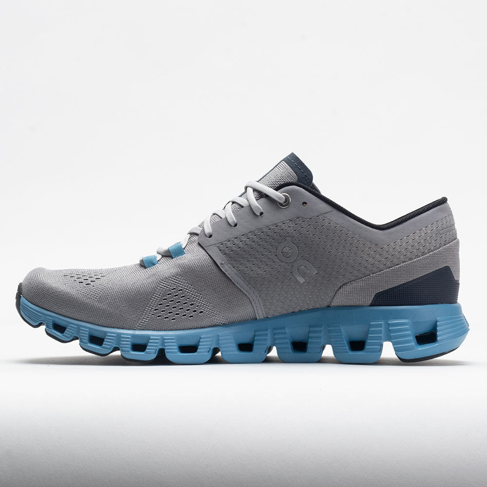 On Cloud X Men's Alloy/Niagara