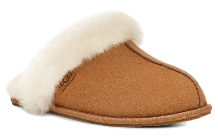 (WMNS) UGG Scuffette II Regenerate Slipper 'Chestnut' 1143953-CHE