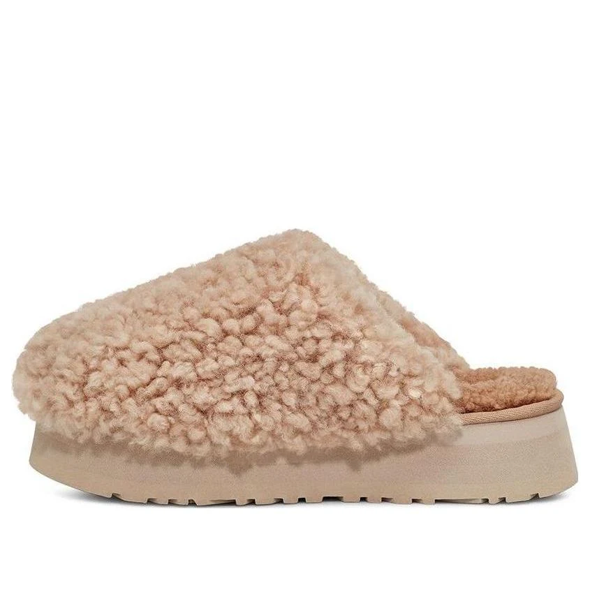 (WMNS) UGG Maxi Curly Platform 'Sand' 1133171-SAN