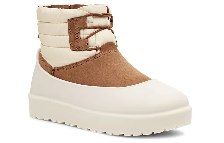 UGG Classic Mini Lace-Up Weather Boot 'Chestnut Whitecap' 1120849-CWGY