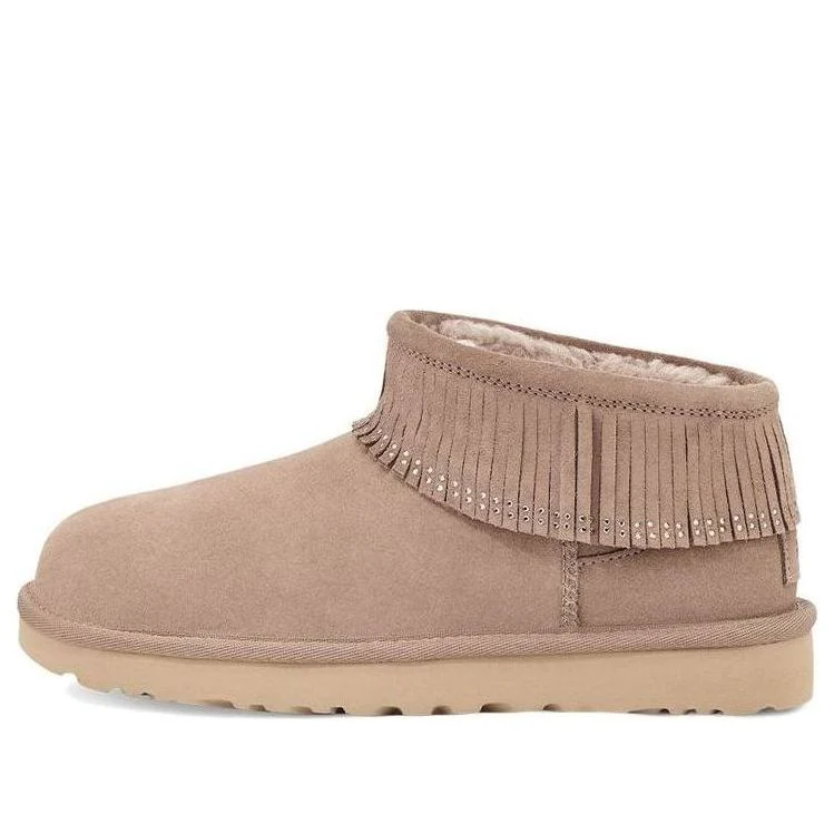 (WMNS) UGG Ultra Mini Fringe Bling 1121576-BCHW