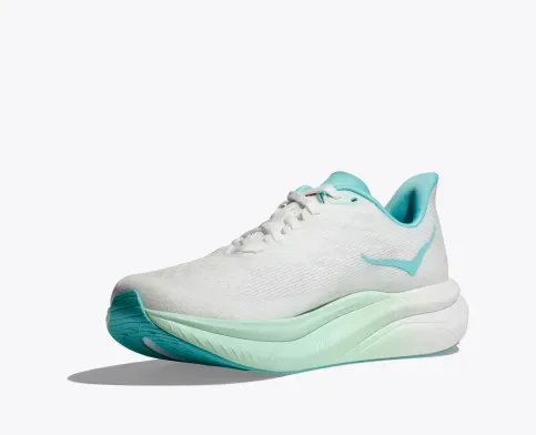 Hoka One One Women's Mach 6 Frost / Rose Gold