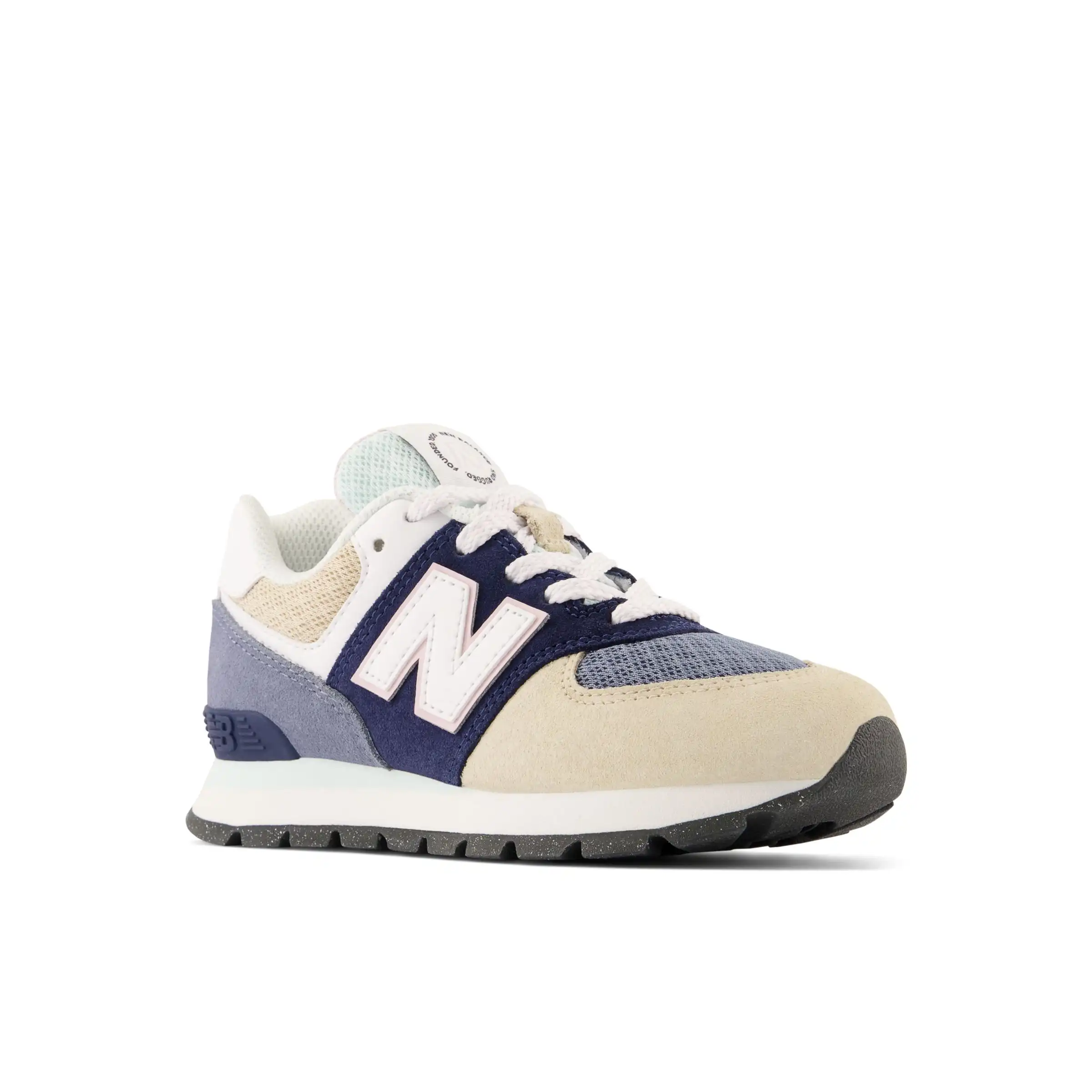 574 - NB Navy with Light Surf and Washed Pink