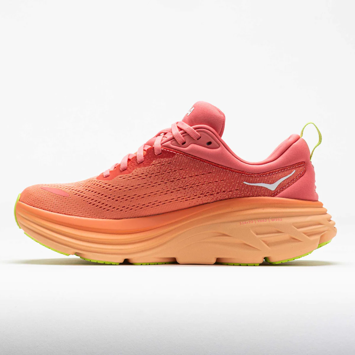 HOKA Bondi 8 Women's Coral/Papaya