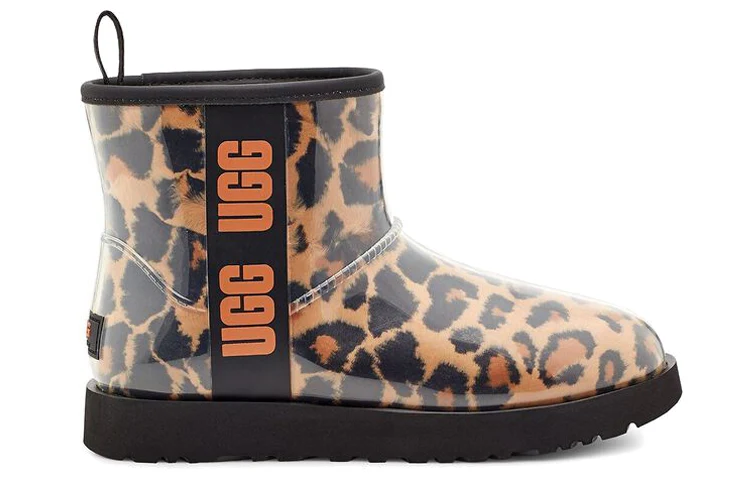 (WMNS) UGG Classic Clear Mini LOGO 'Black' 1122512-BTC