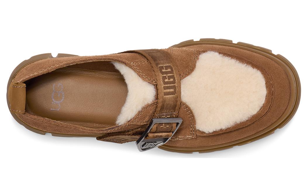 (WMNS) UGG Ashton Shoe Suede 'Chestnut' 1134850-CHE