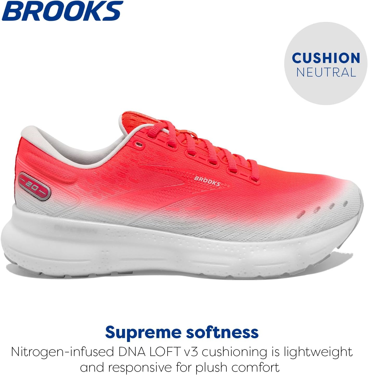 Brooks Women's Glycerin 20 Neutral Running Shoe