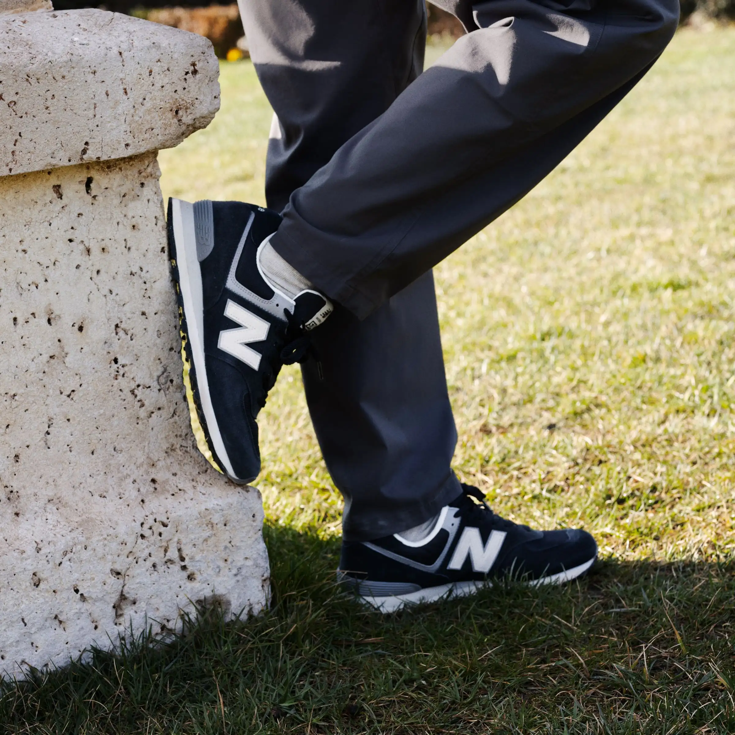 574 - Black with Grey