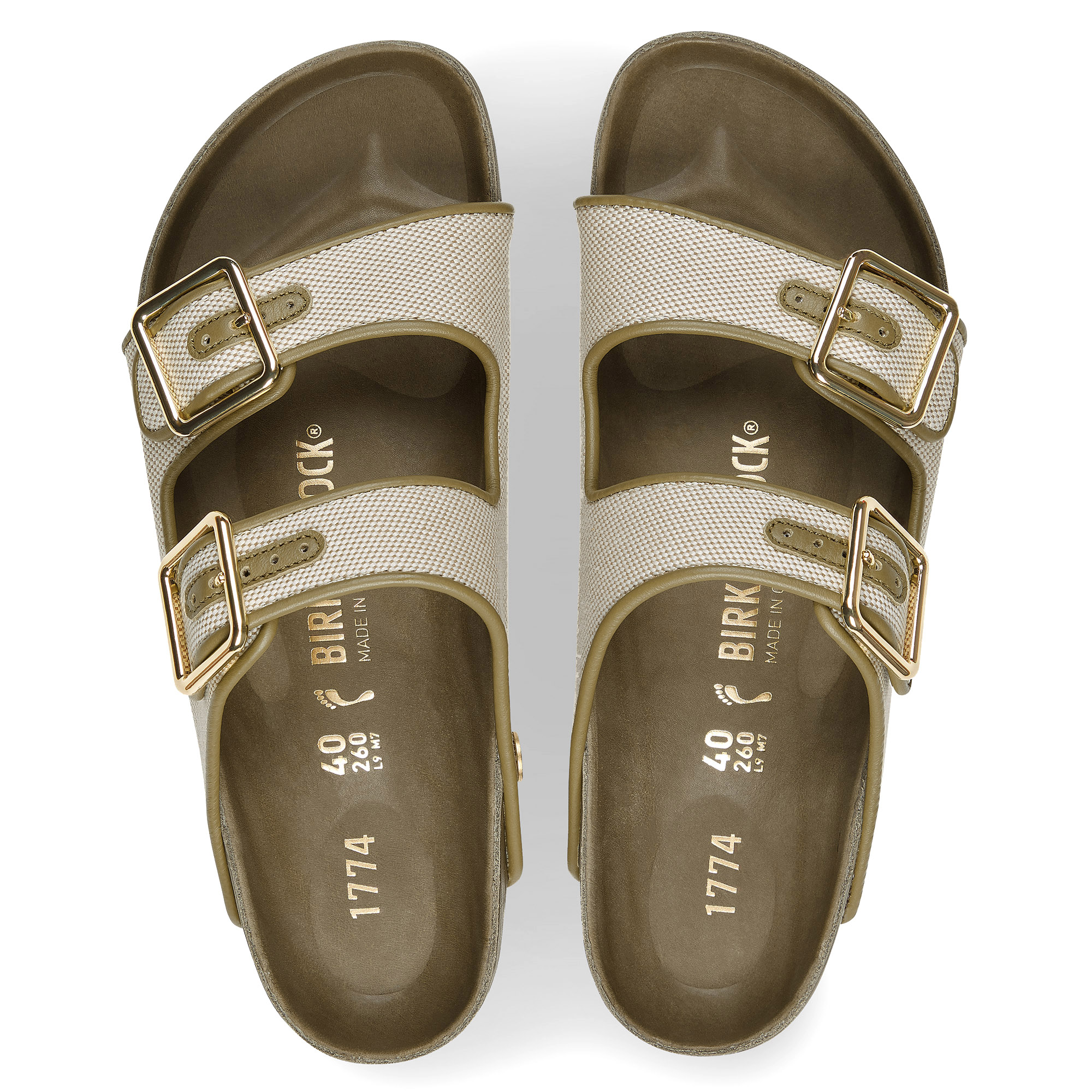 1774 Arizona French Piping - Dark Olive