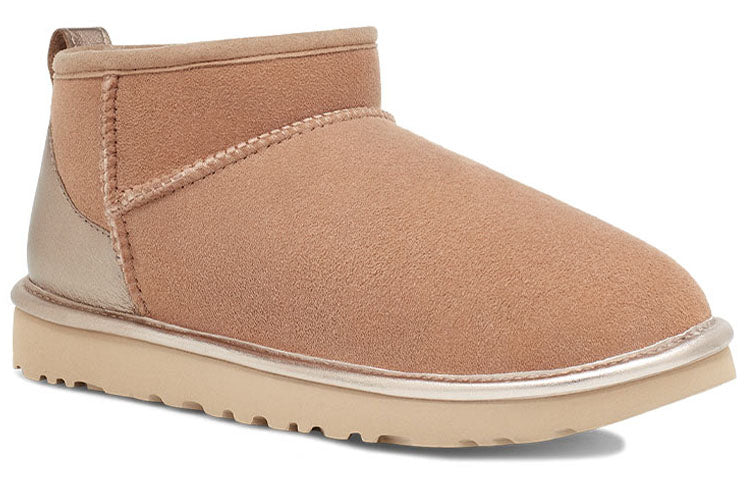 (WMNS) UGG Classic Ultra Mini Shine 'Beech Wood' 1123634-BCHW