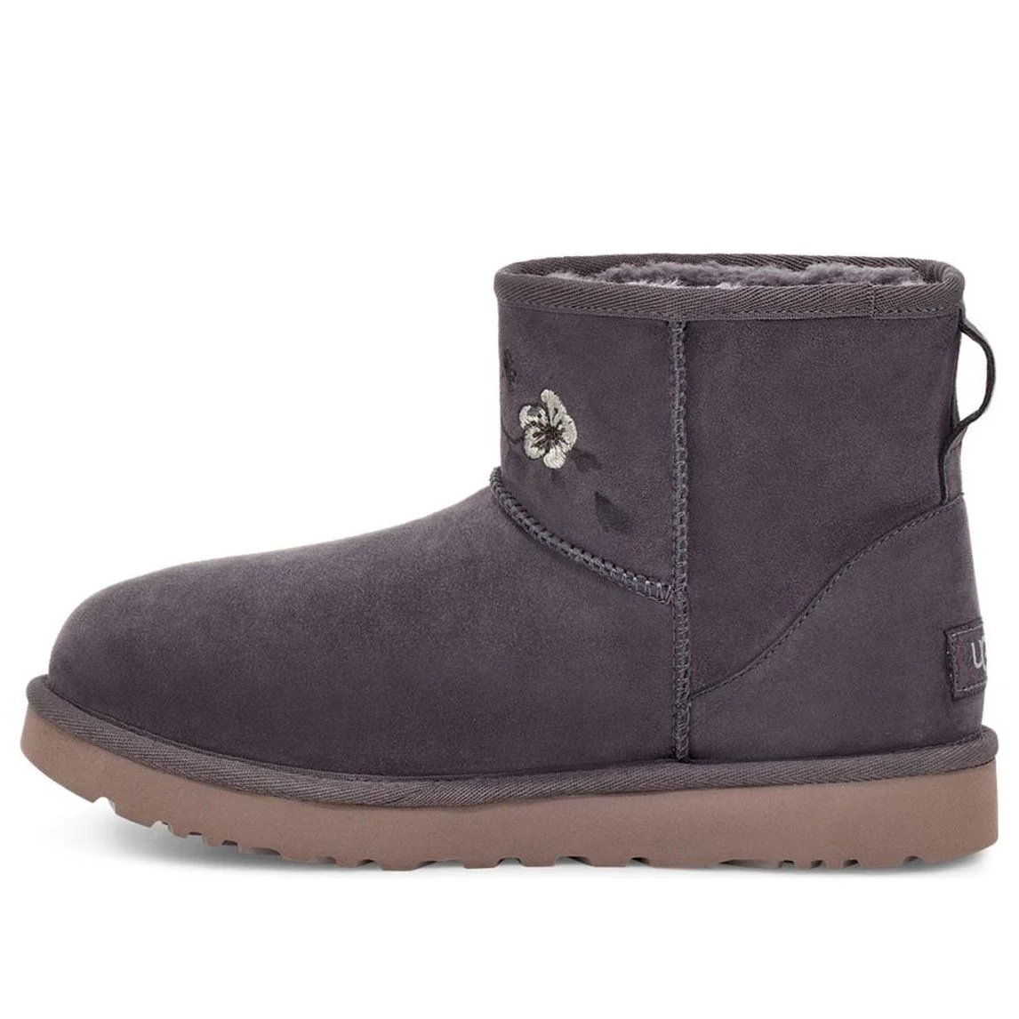 (WMNS) UGG Classic Mini Blossom 'Purple Grey' 1117317-NHT