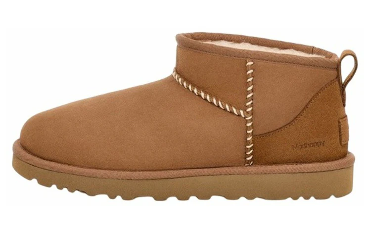 (WMNS) UGG x Madhappy Classic Ultra Mini 'Chestnut' 1146332-CHE