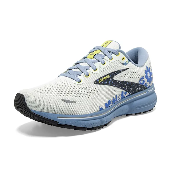Women's Brooks, Ghost 15 Running Shoe - ICE/RAIN/EBONY