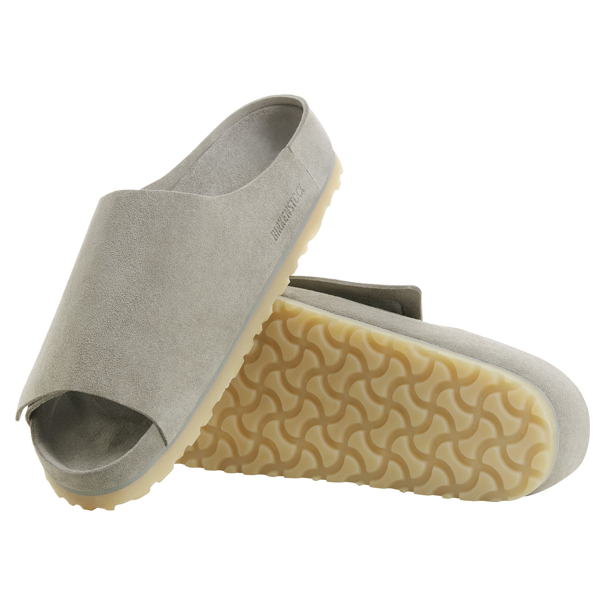 Los Feliz Suede - Cement Melange