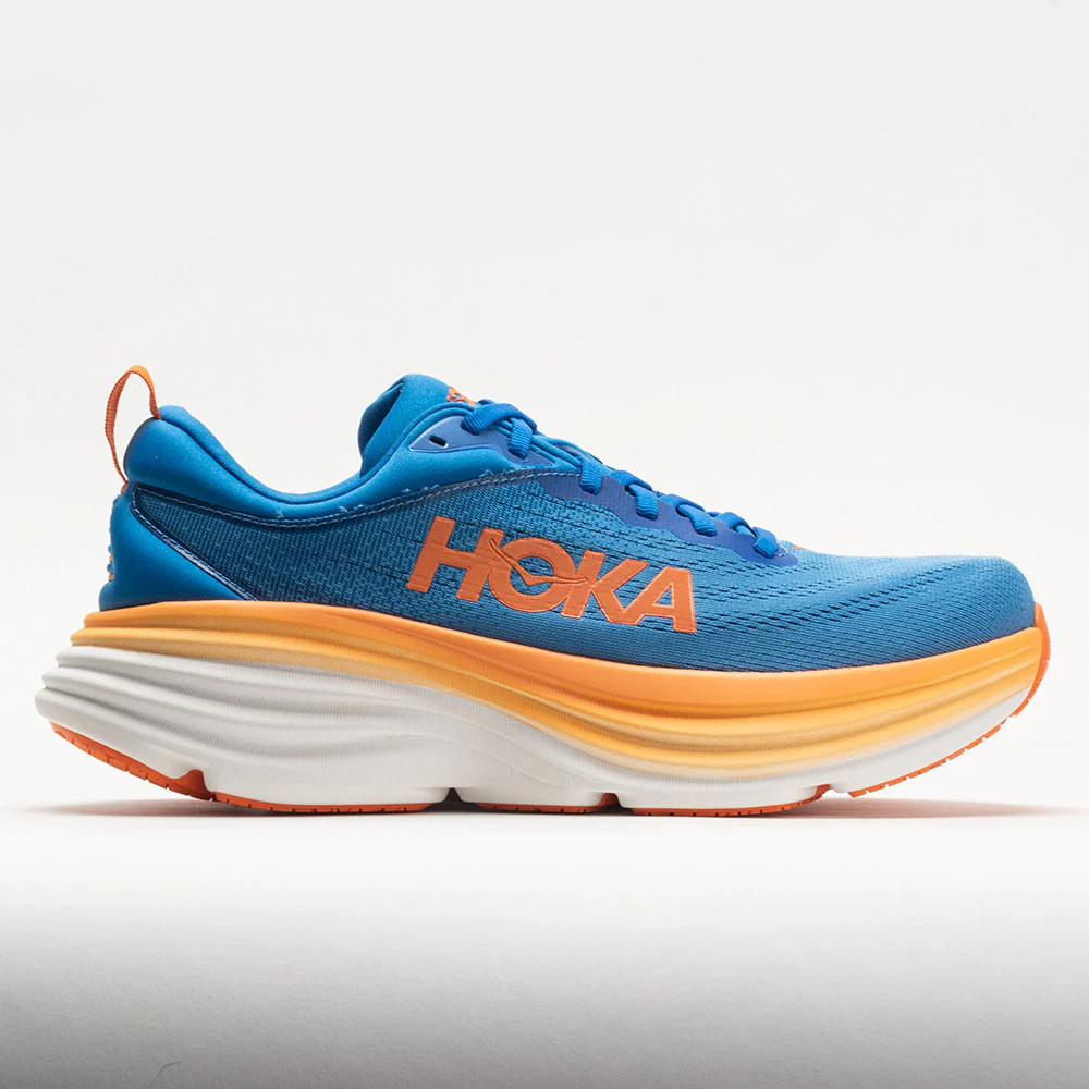 HOKA Bondi 8 Coastal Sky/Vibrant Orange