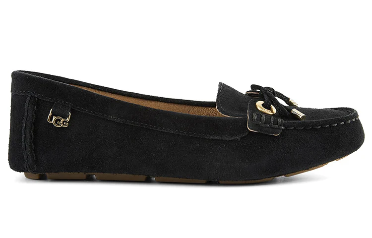 (WMNS) UGG Ansley Bow Glimmer Non-Slip Breathable Athleisure Casual Sports Shoe 1112284W-BLK