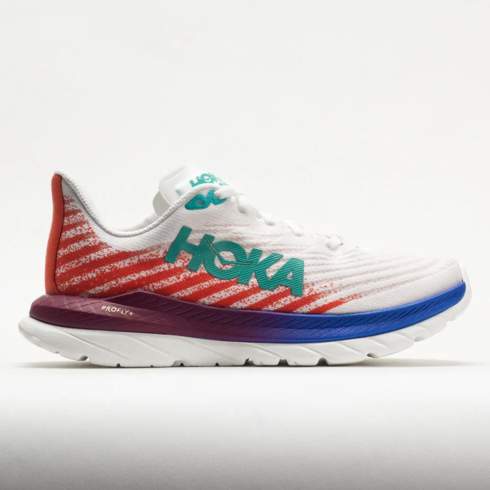 Hoka One One Mach 5 Women's White/Flame