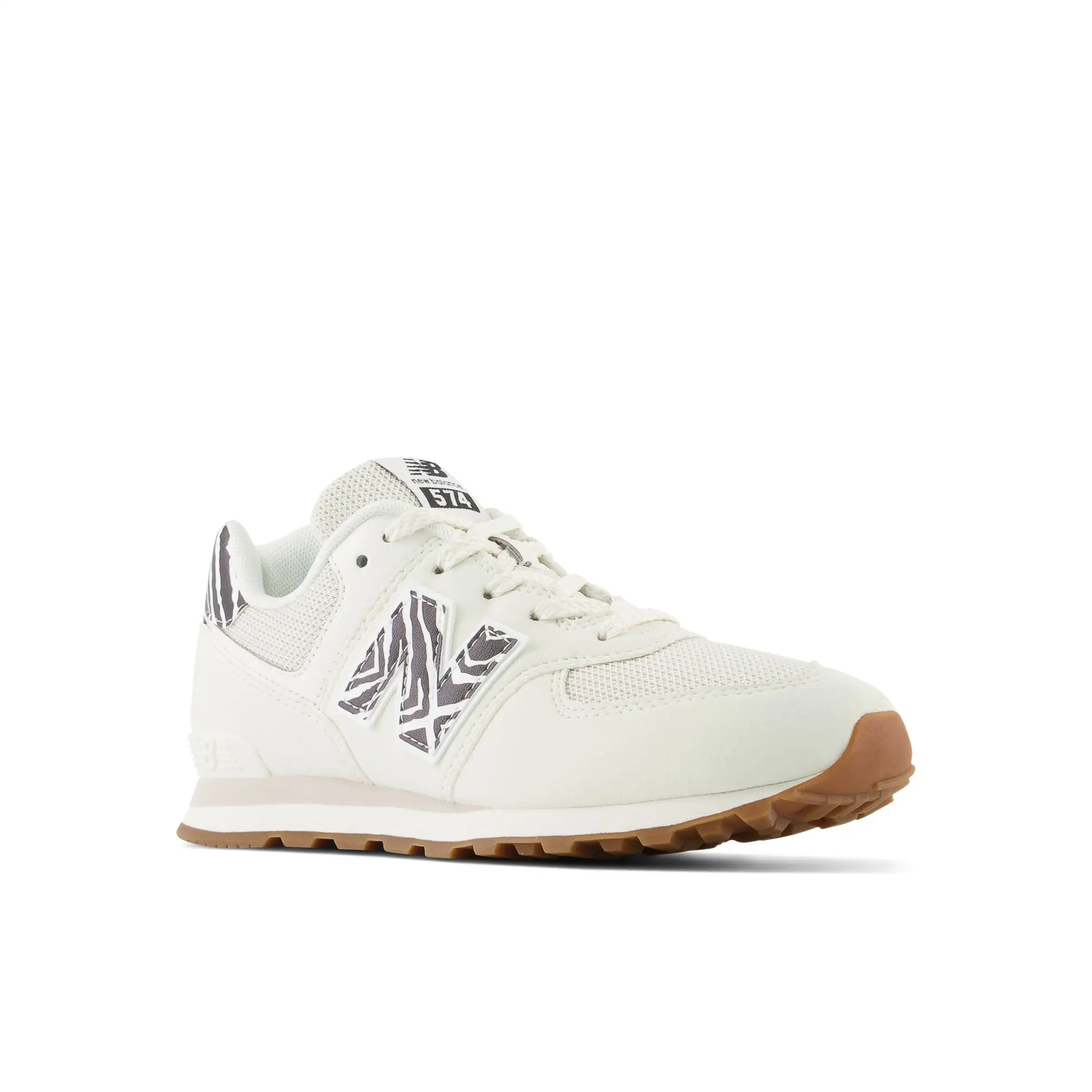 574 - Sea Salt with Black and Stone Pink