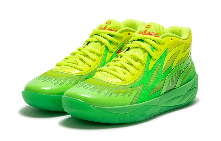 PUMA MB.02 LaMelo Ball x Nickelodeon 'Slime' 377584-01