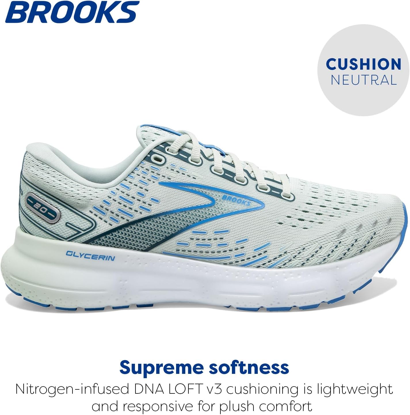 Brooks Women's Glycerin 20 Neutral Running Shoe