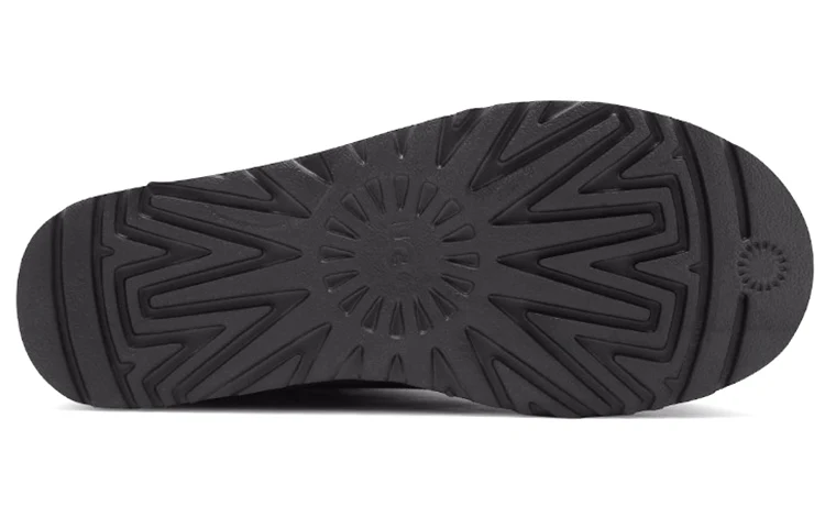 (WMNS) UGG Classic Short Sparkle Graffiti 1107035-BLK