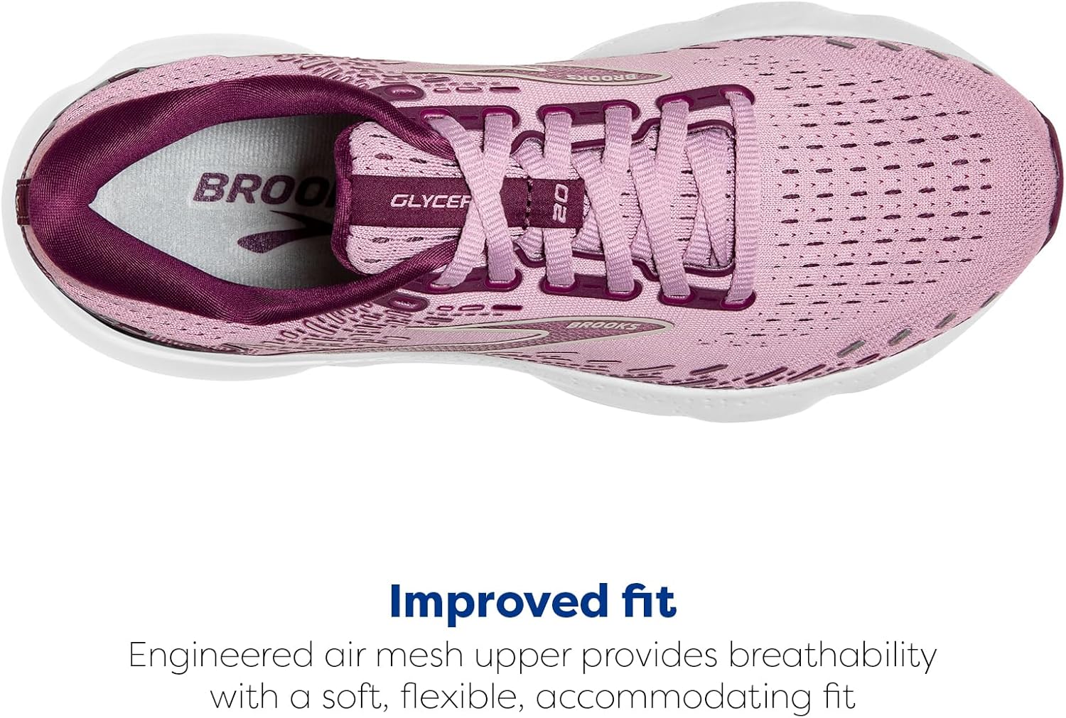 Brooks Women's Glycerin 20 Neutral Running Shoe