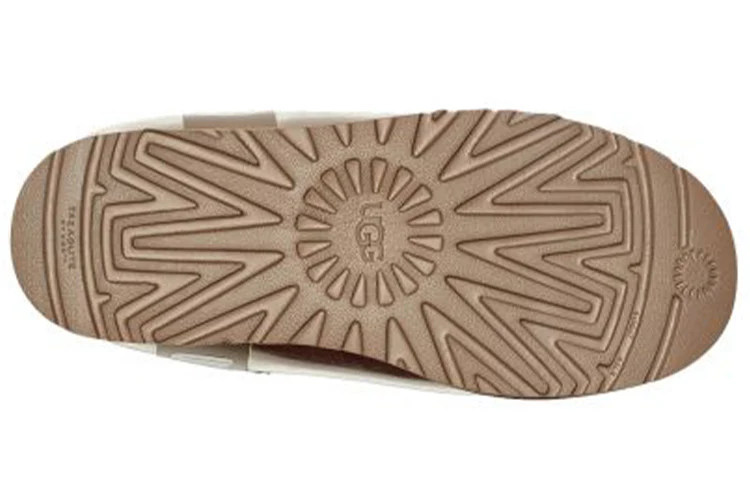 (WMNS) UGG Classic Clear Mini Large LOGO Fleece Lined '' 1113190-NCHS