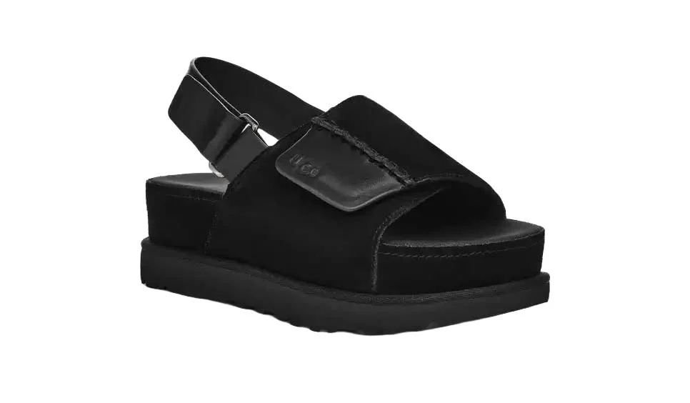 (WMNS) UGG Goldenstar Hi Slingback 'Black' 1152652-BLK