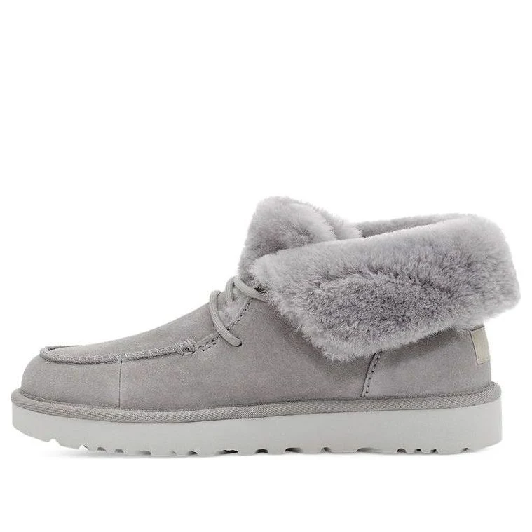 (WMNS) UGG Diara Retro Lacing Fleece Lined light grey 1113090-LGRY