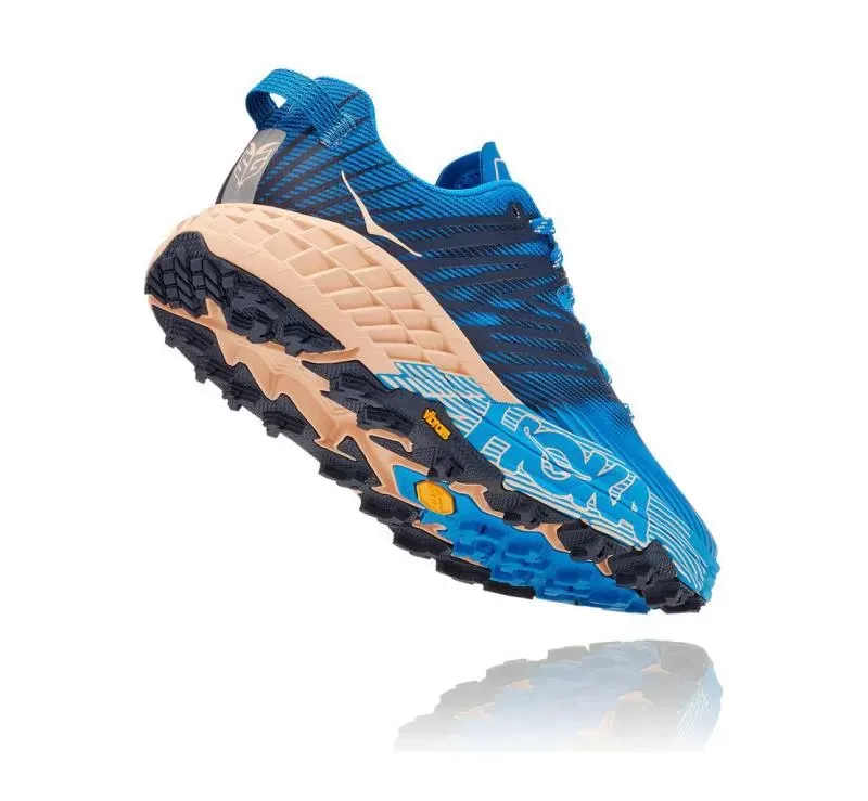 Hoka One One Women's Speedgoat 4 INDIGO BUNTING / BLEACHED APRICOT