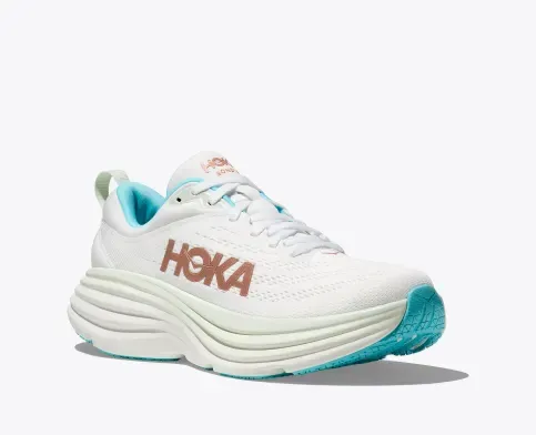 Hoka One One Bondi  8 Women's Frost / Rose Gold
