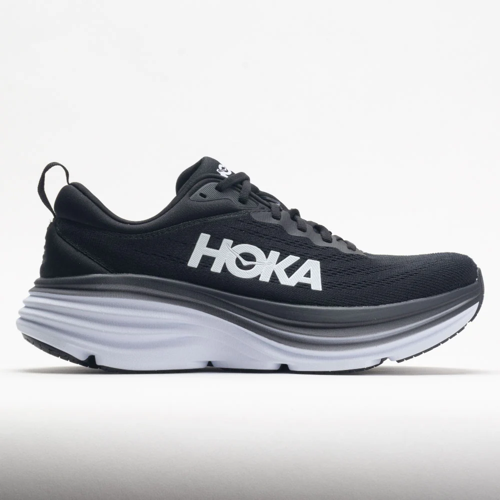 HOKA Bondi 8 Men's Black/White