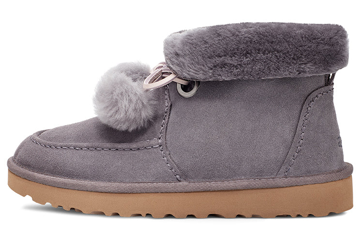 (WMNS) UGG Kyrina Bow Pom 'Purple Gray' 1125390-SHA