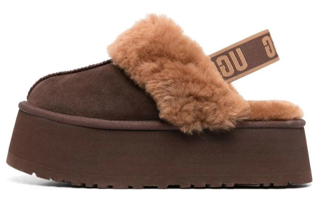 (WMNS) UGG Funkette Slipper 'Brown' 1113474-BCDR